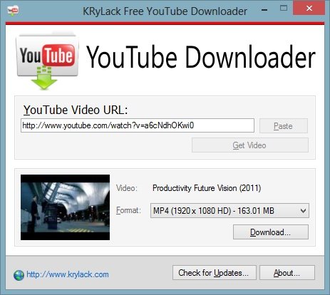 youtube downloader free latest version